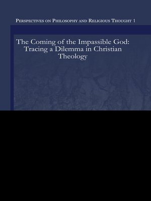 cover image of The Coming of the Impassible God